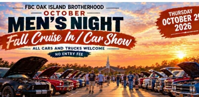 Men’s Night Fall Cruise In/Car Show